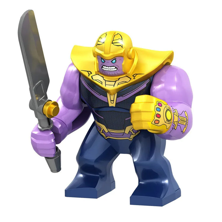 8cm Superhero Building Blocks Avengers Character Venom Model Character Set Building Blocks Toy Boys and Girls Birthday Gifts