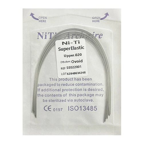 10pcs/Pack AG Dental Orthodontic Arch Wires NITI  Round / Rectangular Oval Form Ortho Arch Wire Dentist Tool