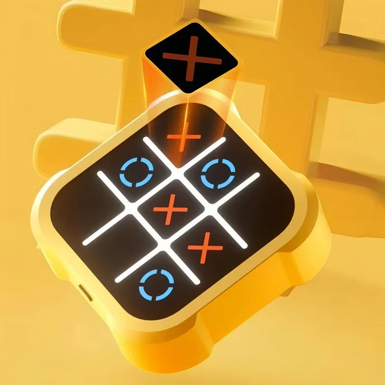 Multifunctional Electronic Tic-Tac-Toe Board Games Montessori Puzzle Table Game Chess Set Portable For Adults Kids