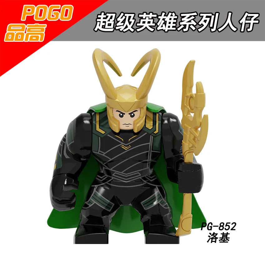 8cm Superhero Building Blocks Avengers Character Venom Model Character Set Building Blocks Toy Boys and Girls Birthday Gifts