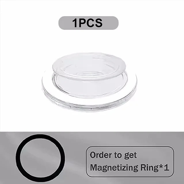 Magnetic Folding Mobile Phone Grip Holder Socket Pocket Support for Magsafe IPhone Mac Samsung Safe Ring Finger Expanding Stand