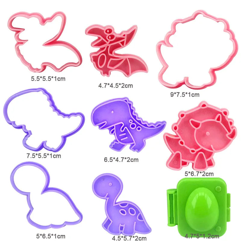 Plasticine Model Playdough Tools Set for Kids 3D Syringe Roller Impression Moulds Play Dough Tools Kit Clay Craft Toys Gift