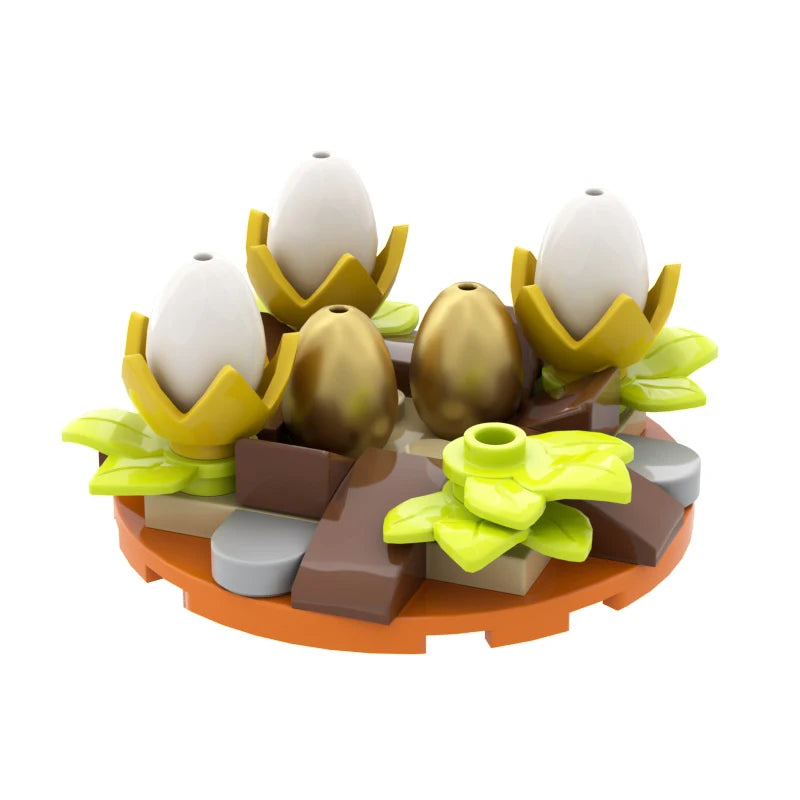 Jurassic Dinosaur Nest Baby Building Blocks Toys Collection Souvenir Gift Birthday Jurassic Rex Raptor