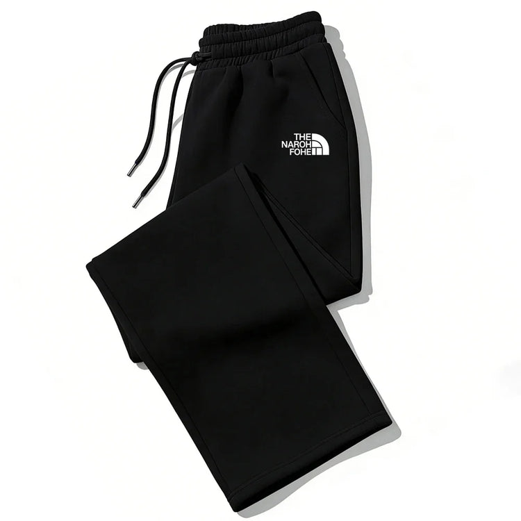 Autumn and Winter Jogging Sports Plus Velvet Wide Leg Pants Are the Ideal Choice for Men's and Women's Casual Pants.