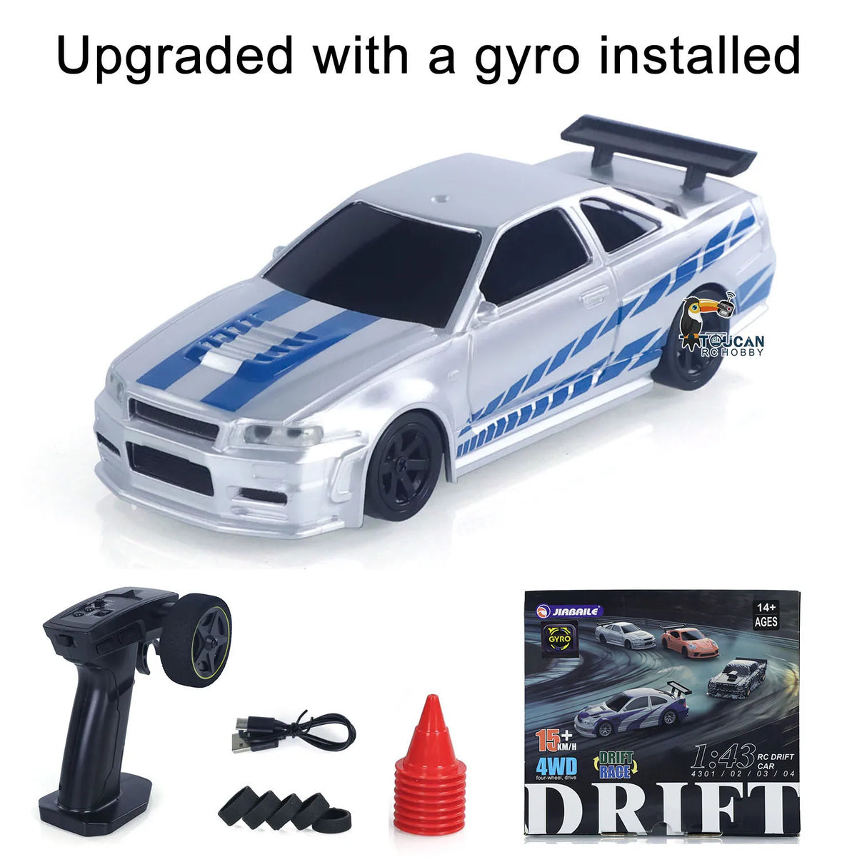 SALE 4WD RTR 1/43 RC Speed Car Four-wheel Drive Radio Control 2.4g Mini Racing Drifting Car Toys High Speed Model Gift Hobby
