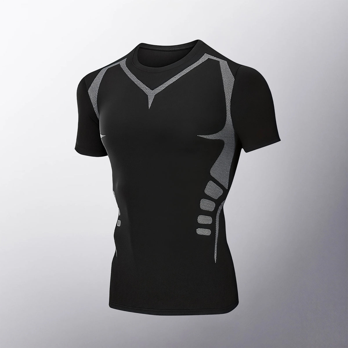 1/2/5 Pack Men's Compression Shirt Short Sleeve Quick Dry Breathable Athletic Base Layer with Stretch Fabric for Gym Running
