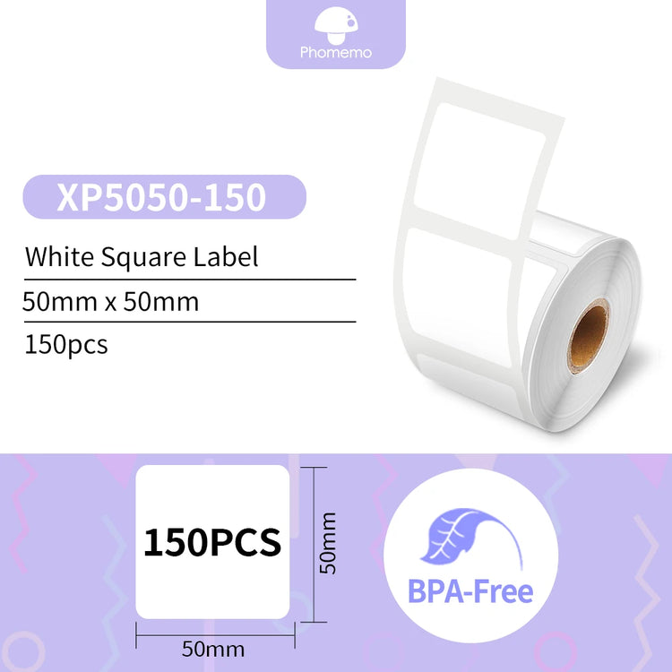 Phomemo Label Printer M110 Label Maker Barcode Label Printer for Address, Barcode, Clothing, Photo,Logo,Jewelry,Retail,Business