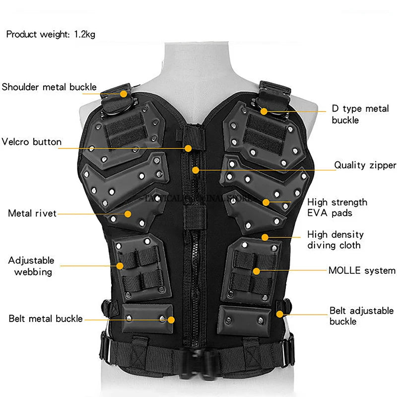 KING KONG VEST 2.0 Tactical Plate Carrier Adjustable Combat Body Armor Hunting Outdoor CS Airsoft Equipment Training TF3 Vests