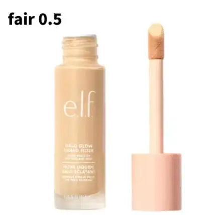 ELF Halo Glow Liquid Filter Liquid Foundation  Pre Makeup Gel Gel Increase Moisturizing Sensation Brighten The Skin Cosmetics
