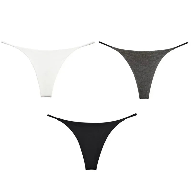 1/2/3/4/5Pcs Sexy G-String Women Panties Low-Rise Thongs Lingerie Underwear Summer Female T-Back Briefs Underpants Clothing