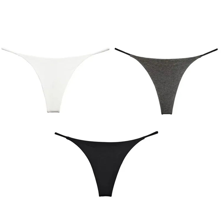 1/2/3/4/5Pcs Sexy G-String Women Panties Low-Rise Thongs Lingerie Underwear Summer Female T-Back Briefs Underpants Clothing