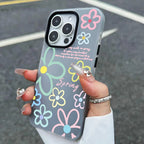 Spring Flower Pattern Phone Case For iPhone 18 17 16 Pro Max Cases iPhone 17e 16e 11 15 12 13 14 Pro Max Air X XR 7 8 Plus Cover