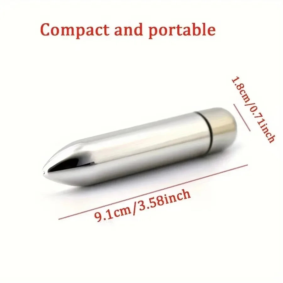 1pc Mini Vibrating Massager Facial And Eye Massage Treatment Promotes Lotion Absorption Portable For Home And Travel Beauty Tool