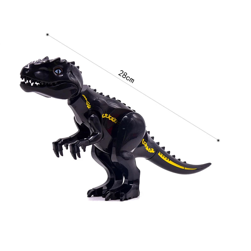 Brutal Raptor Building Jurassic Blocks World 2 MINI Dinosaur Figures Bricks Dino Toys For Children Dinosaurios Christmas