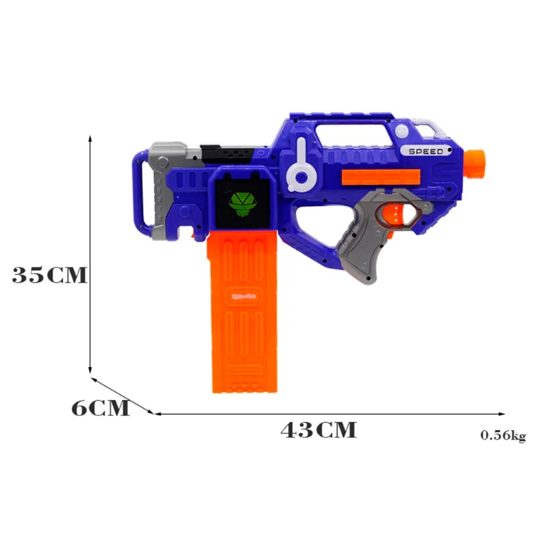 New Electric Soft Bullet Gun Sniper Rifle Suit for Nerf Bullets Toy Gun EVA Dart Blaster Toy Rifle Gun Kids Gift Airsoft Bullets