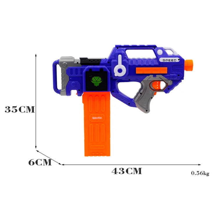 New Electric Soft Bullet Gun Sniper Rifle Suit for Nerf Bullets Toy Gun EVA Dart Blaster Toy Rifle Gun Kids Gift Airsoft Bullets