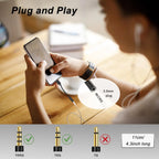 Type C to 3.5mm Headphone Adapter USB-C 3.5 Jack Audio Cable for Huawei P30 Xiaomi Samsung Oneplus Earphone Audio Adapter