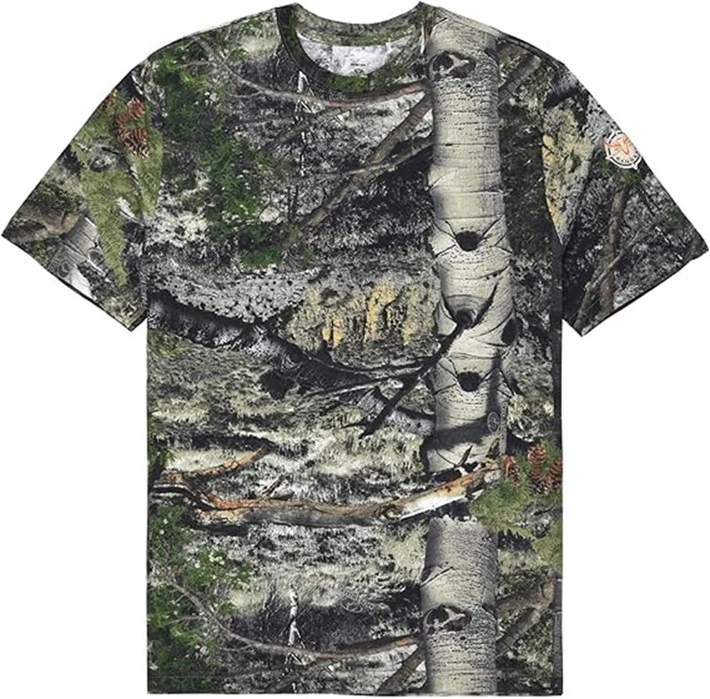 Camo Jungle Graphic Summer Men's T-shirt 3D Printed Camouflage Fun O-neck Short Sleeve Tops Unisex Loose Casual Y2k Clothing Tee