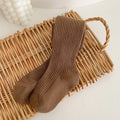 Cotton Warm Pantyhose Baby Kids Autumn Winter Tights Toddler Girls Boys Ribbed Stockings  Solid Candy Color Tights 0-9Years