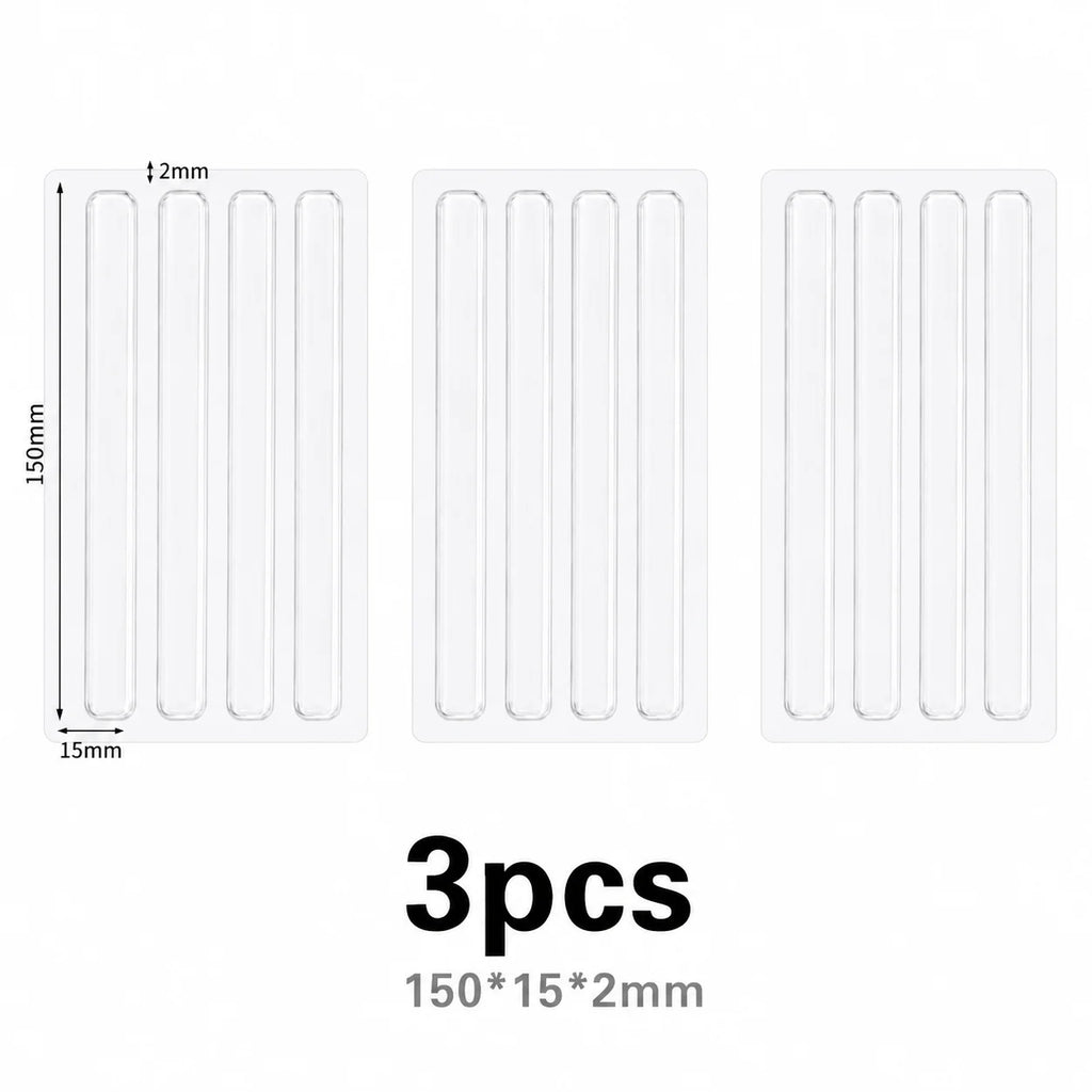 Self Adhesive Buffer Pads Refrigerator Anti-collision Strip Door Stopper Cabinet Door Bumpers Transparent Wall Protector Pad