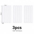 Self Adhesive Buffer Pads Refrigerator Anti-collision Strip Door Stopper Cabinet Door Bumpers Transparent Wall Protector Pad