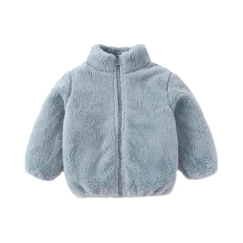 Kids Winter Coats 2025 New Children Outerwear Boy Warm Fleece Jacket Baby Girls Jackets for Autumn Spring Children Clothing