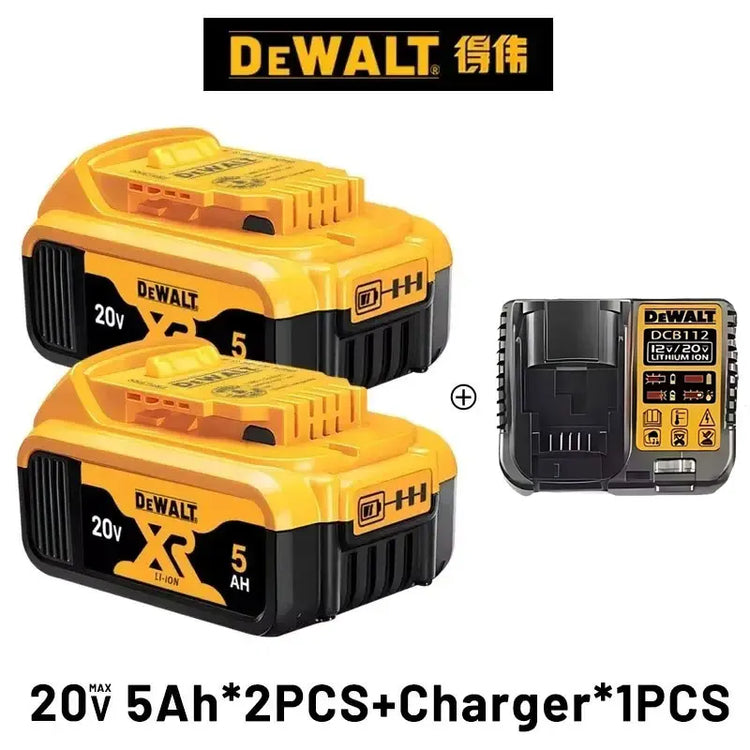 100%Original Dewalt Battery 20V 6Ah 9Ah Tool Battery DCB206 DCB205 DCB200 DCF887 DCG405 DCD791 DCF922 DCF850 DCD805 tool battery