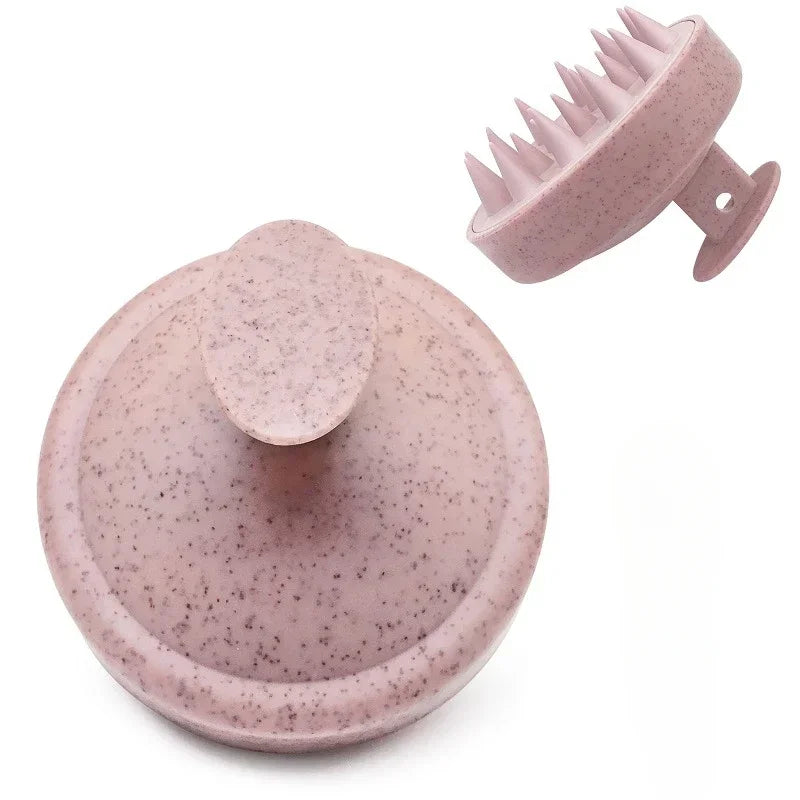 Silicone Shampoo Brush Head Scalp Massage Tool