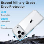  Transparent Silicone Phone Cases For iPhone 18 17 16 15 14 13 12 11 Pro Max Plus Air XR X Soft TPU Back Cover Clear Case