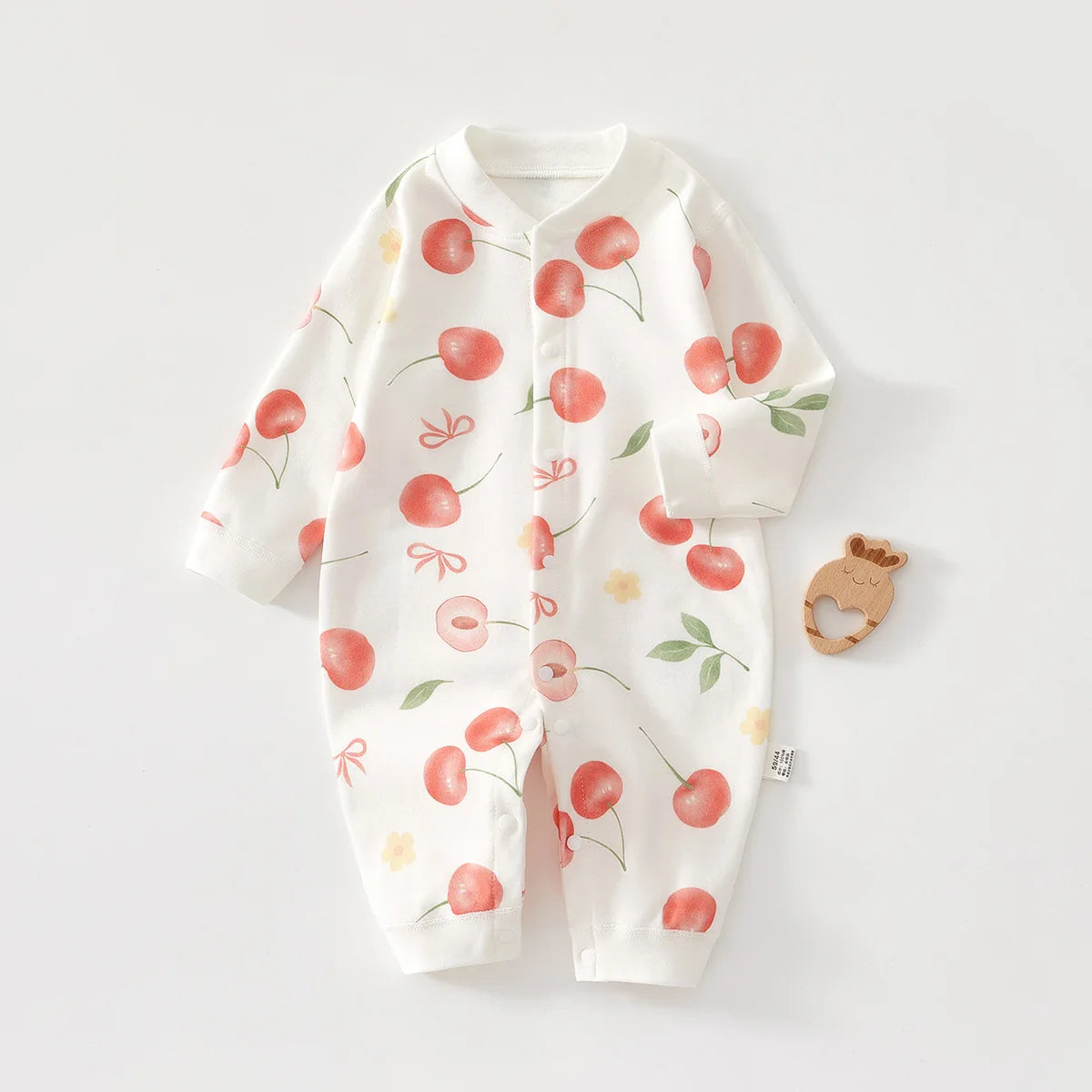 0-12 Months Baby Jumpsuits, 100% Cotton Long Sleeve Clothes, Soft Newborn Rompers for Girls & Boys.