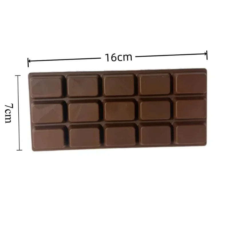 Squishy Simulated Chocolate Squeeze Toy PU Soft and Slow Rebound Fidget Toys Stress Relief Toy Sensory Squeeze Toys for Adults