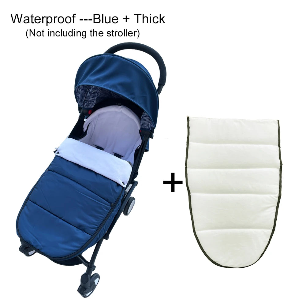 Universaln Stroller Footmuff Compatible with all YOYO Strollers and Bugaboo strollers - Windproof, Waterproof & Thermal Warm