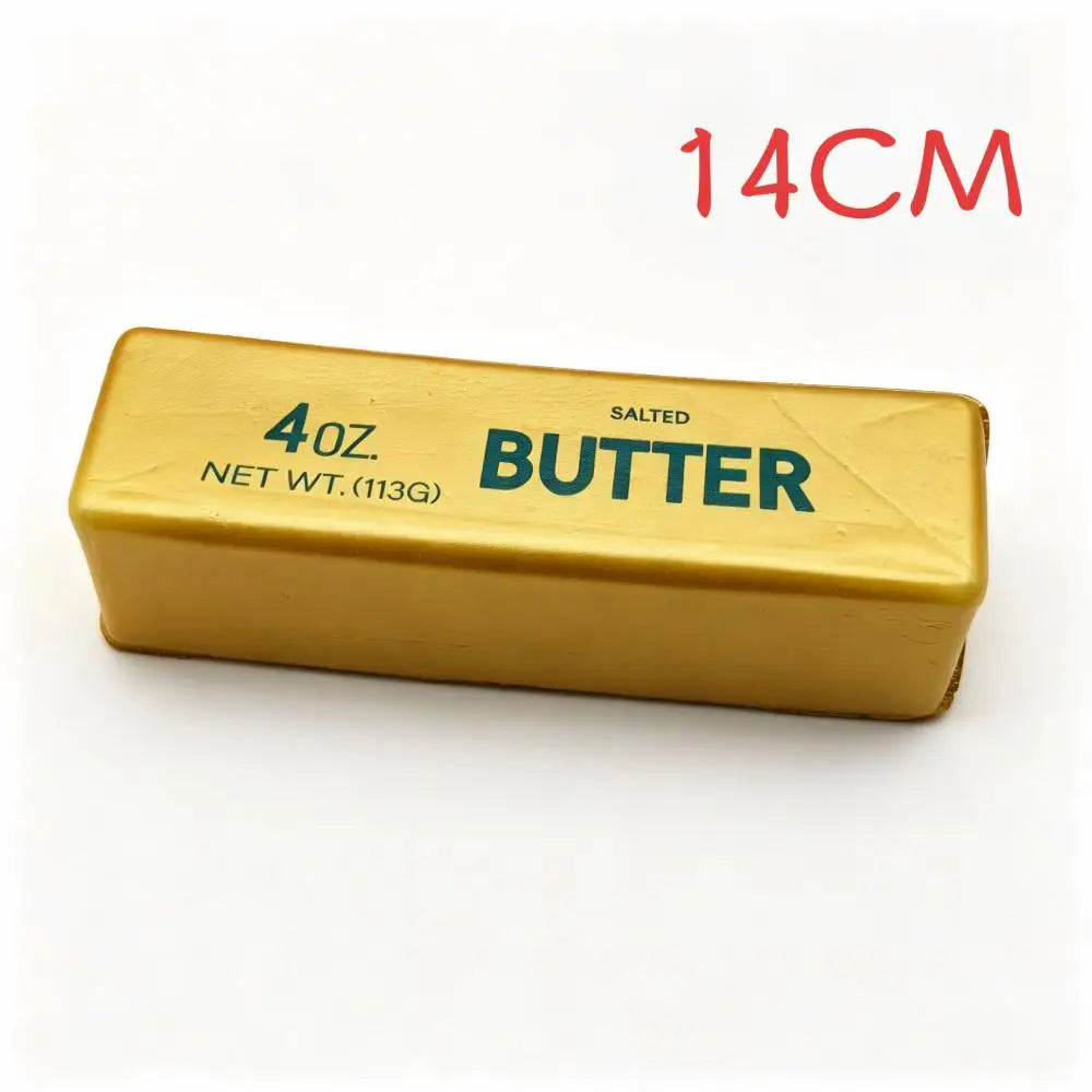 New Butter Stick Fidget Toys Squishy Elastic Cheese Stick Funny Decompression Stress Anxiety Relief Game Squeeze Prank Toy Gift