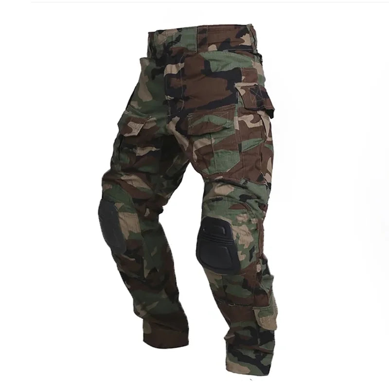 Men Tactical Uniform Camouflage Multicam Shirt Coat Pant Soldier Sniper Hunting Clothes