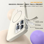 Magnetic Phone Case For iPhone 15 14 16 Plus 11 12 13 16 Pro Max Silicone Official Lanyard Magsafe Strap Protector Soft Cover