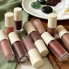 Summer Limited Rho Vanilla Beige LipBalm Moisturizing Transparent Lipstick Set Smooth Soft Tube Mirror Lip Gloss Lip Blum Makeup