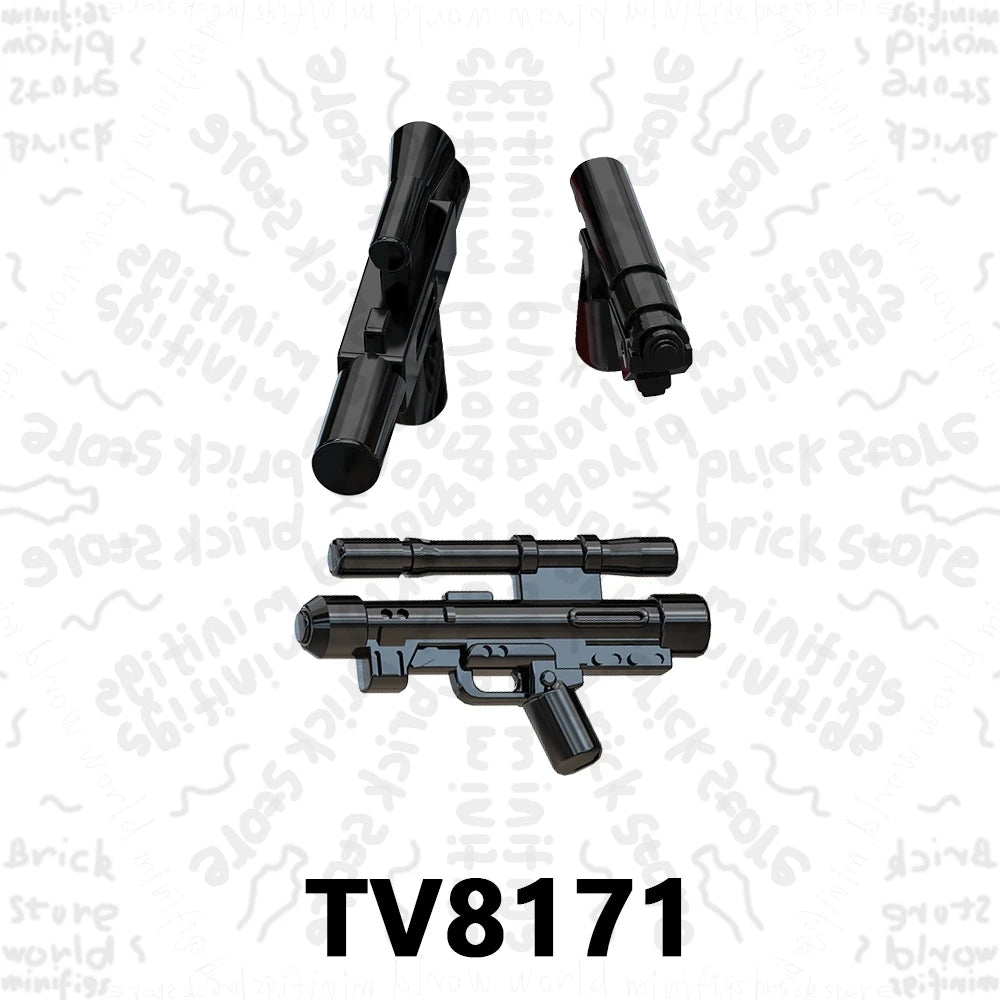 TV6117 TV6118 TV6119 Space War Action Figure Accessories Building Blocks Gift Toys For Children Adult Brick TV6116 TV6115 TV6114