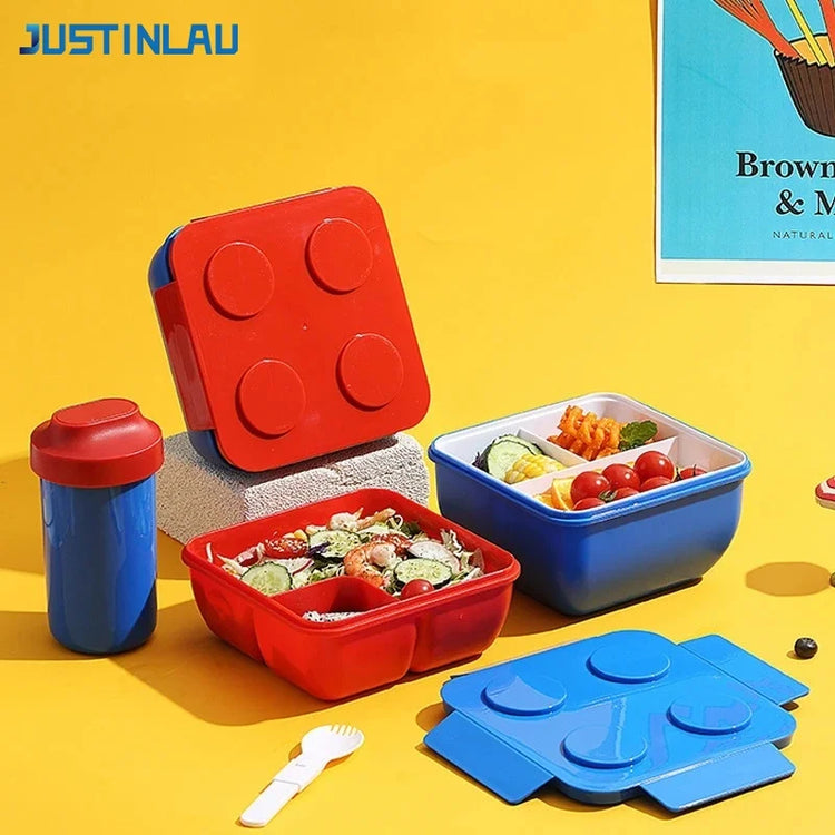 Kids Lego Blocks Lunch Box