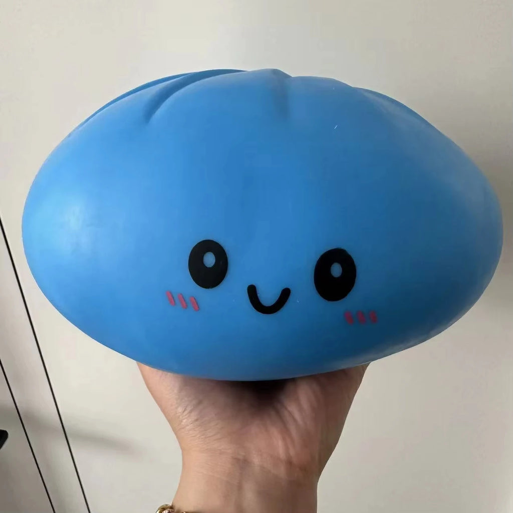 Large Dumpling Squishy Oversized Bun Anti Stress Reliever Fidget Low Rebound Decompression Ball Home DecorBirthday Gift