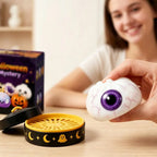 New 5.5cm Halloween Ghost Dumplings Toy Soft Slow Resilience  Squeeze Squishy Toy Kawaii Halloween Fidget Toy for Stress Relief