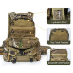 WESTTUNE Man Strategic Tactical Backpack Outdoor Waterproof Camping Hunting Sport Bag Hunting Backpack for Rifle Bow Gun
