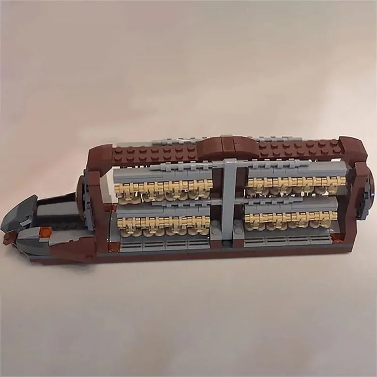 Yigebebe Space Wars Platoon Attack-Craft Space Battle Robots Building Blocks Transport Battleship Toys for Bricks Gifts