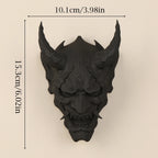 Cross-Border Dark Style Demon Mask Wall Hanging Decoration For Retro-Style Home Wall Art Decor Scenario