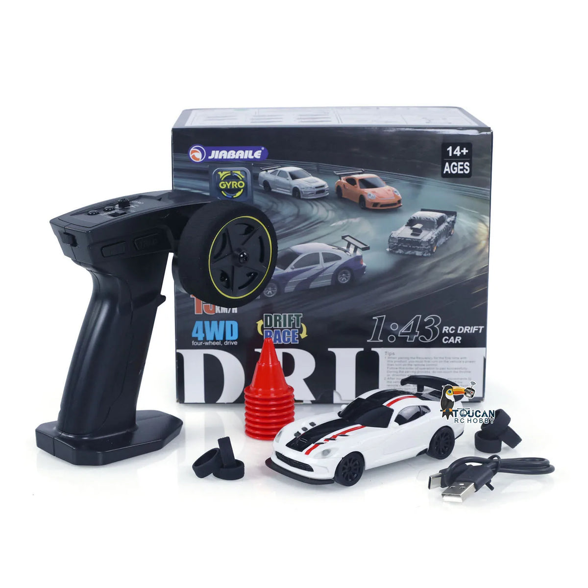 SALE 4WD RTR 1/43 RC Speed Car Four-wheel Drive Radio Control 2.4g Mini Racing Drifting Car Toys High Speed Model Gift Hobby