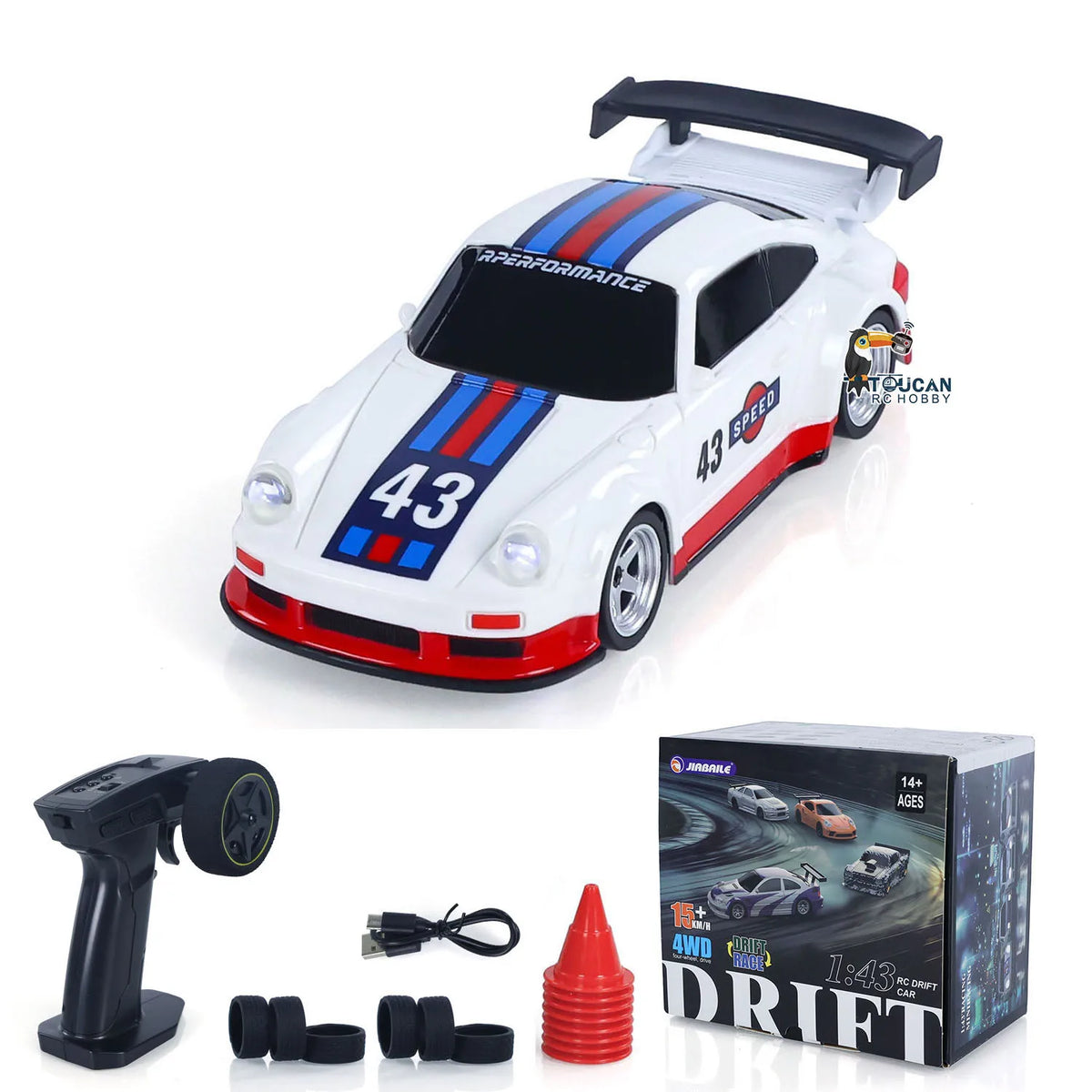 SALE 4WD RTR 1/43 RC Speed Car Four-wheel Drive Radio Control 2.4g Mini Racing Drifting Car Toys High Speed Model Gift Hobby