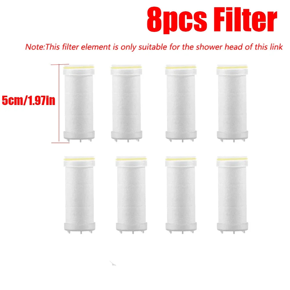 4 Mode High Pressure Pressurized  Water Shower Head Massage Showerhead with Filter Handheld Shower Mixer Bathroom Accessories