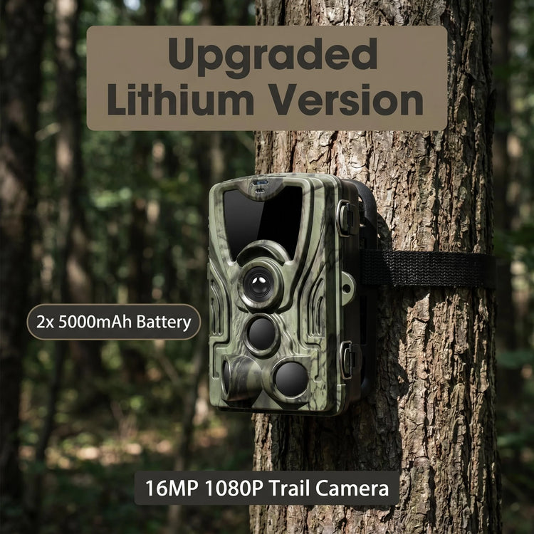 HC801A-LI  1080P Night Vision Trail Hunting Camera 20MP  with 5000mAh Lithium Battery Wild Surveillance Photo Trap
