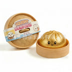 New Glitter Dumpling Glitter Dumpling Squishy with Box Dumplings Sensory Squeeze Toy for Stress Relief