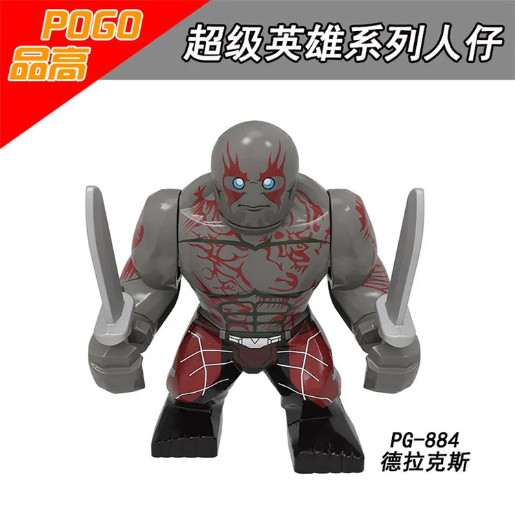 8cm Superhero Building Blocks Avengers Character Venom Model Character Set Building Blocks Toy Boys and Girls Birthday Gifts