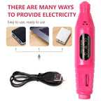 Electric Nail Drill Machine Set Pedicure Grinding Equipment Mill For Manicure Professional Strong Nail Polishing Tool